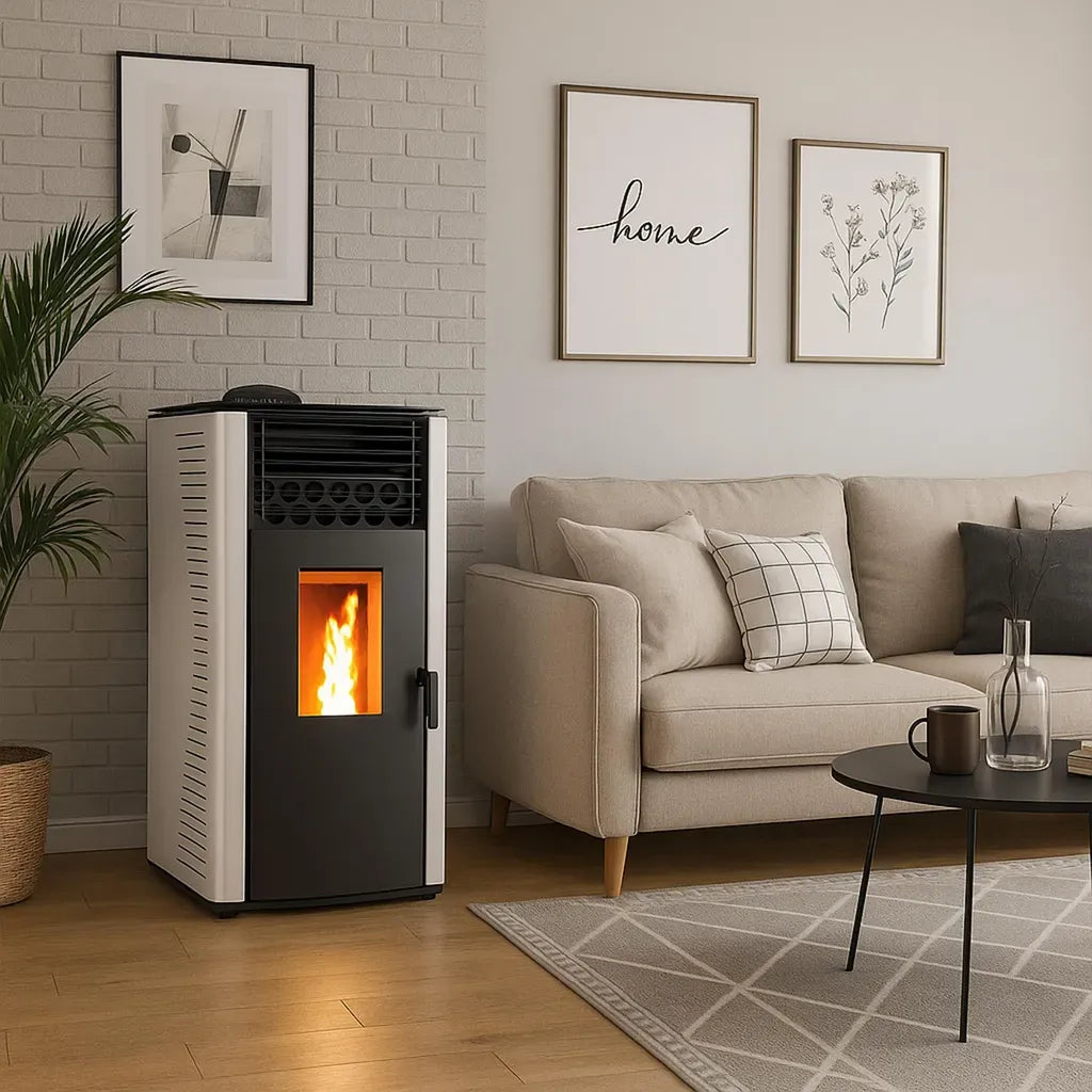 Sannover Anita Pelletofen 12 kW Weiß – A+