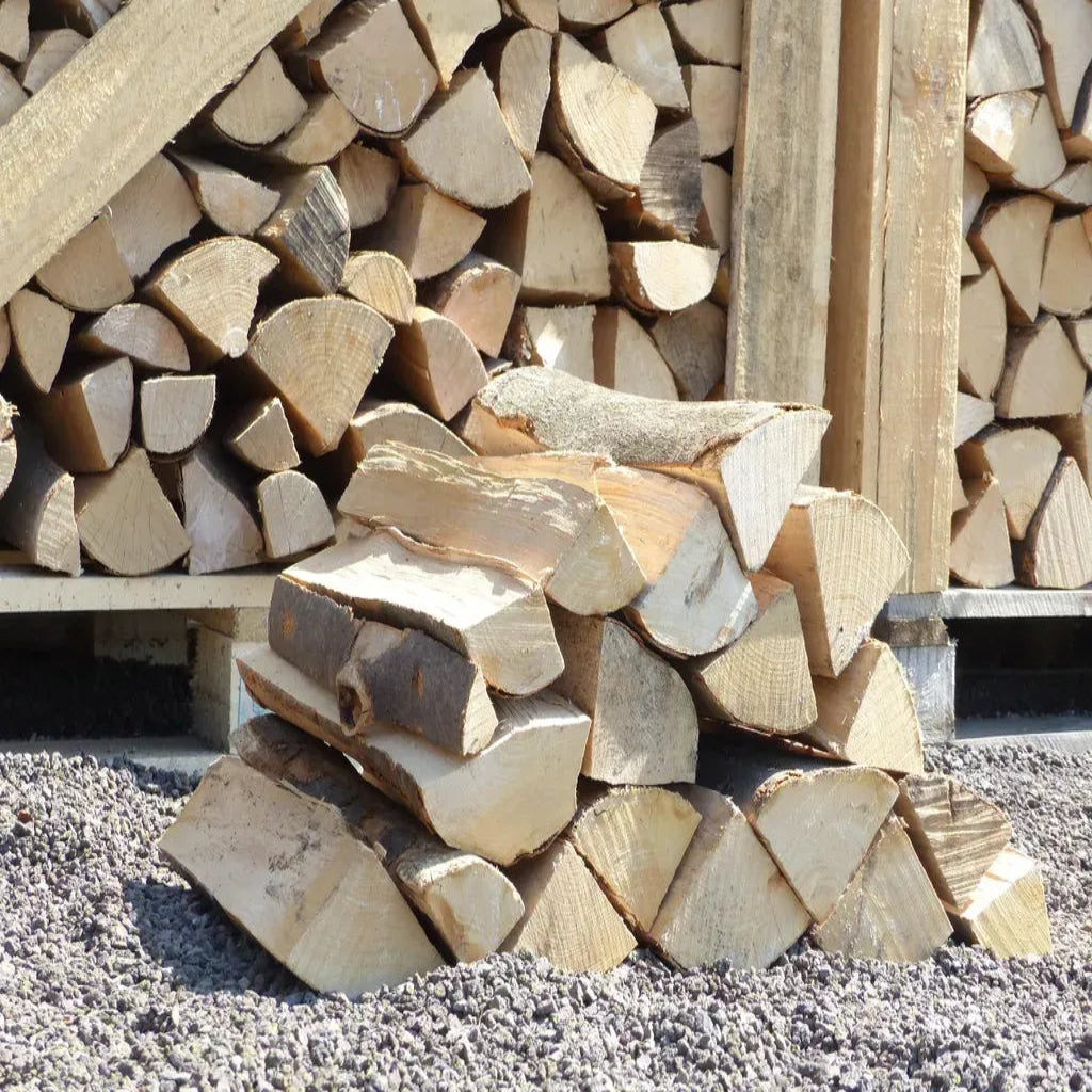 Grünwaren Buchen Brennholz 180 kg – 25 cm – trocken