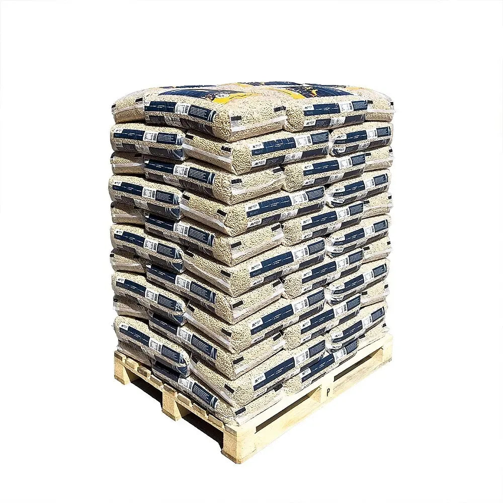 MERCER Holzpellets ENplus A1 990 kg – 66 Säcke à 15 kg