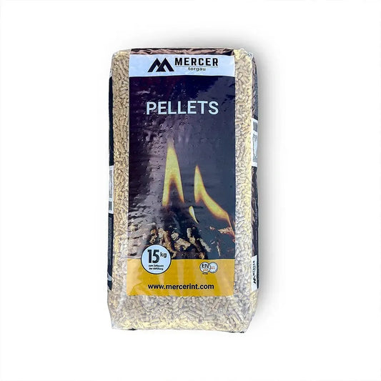 MERCER Holzpellets ENplus A1 990 kg – 66 Säcke à 15 kg