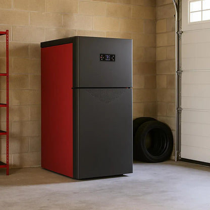Sannover Alva27 Pelletkessel 30,7 kW – 85 kg Tank