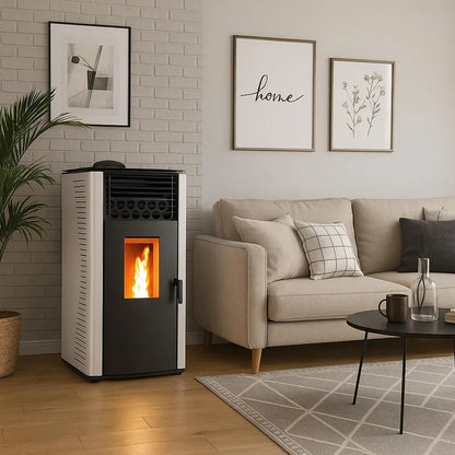 Sannover Anita Pelletofen 12 kW Weiß – A+