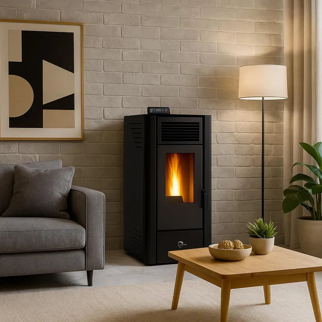 Sannover Anita Pelletofen 11,6 kW Schwarz – A+