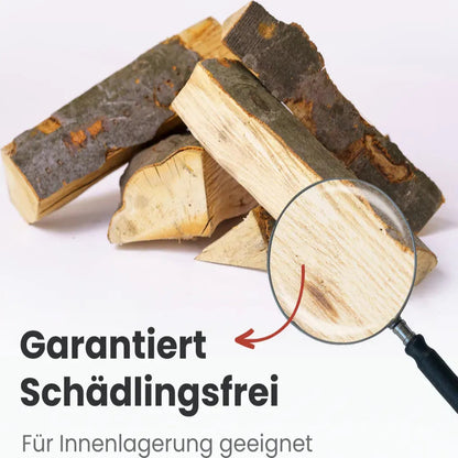 Premium Buchen Brennholz 1 RM / 1,6 SRM – 25 cm – 500 kg