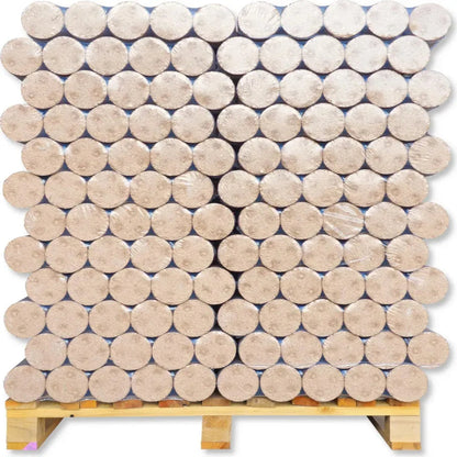 Nestro Holzbriketts 960 kg – Buche & Eiche – 96 × 10 kg