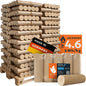 HEIZFUXX Nestro XL Blue Holzbriketts 960 kg – Nadelholz