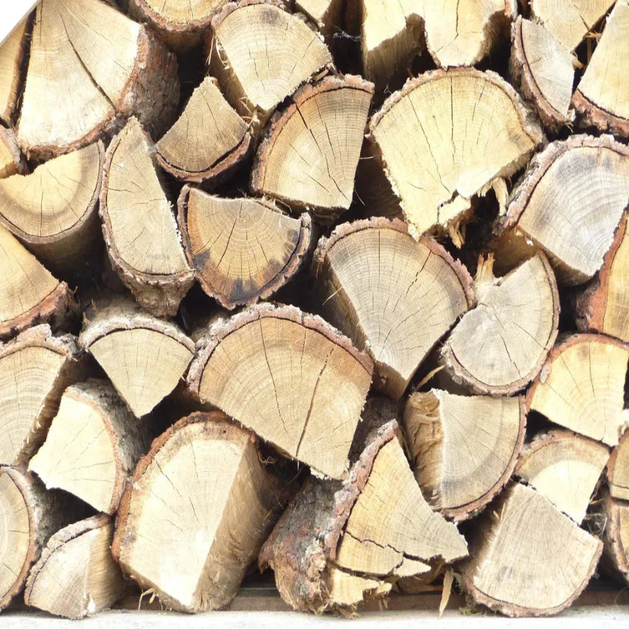 Grünwaren Eichen Brennholz 1 RM / 1,6 SRM – 30–32 cm – 476 kg