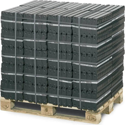REKORD Braunkohlebriketts 1.000 kg – 40 × 25 kg