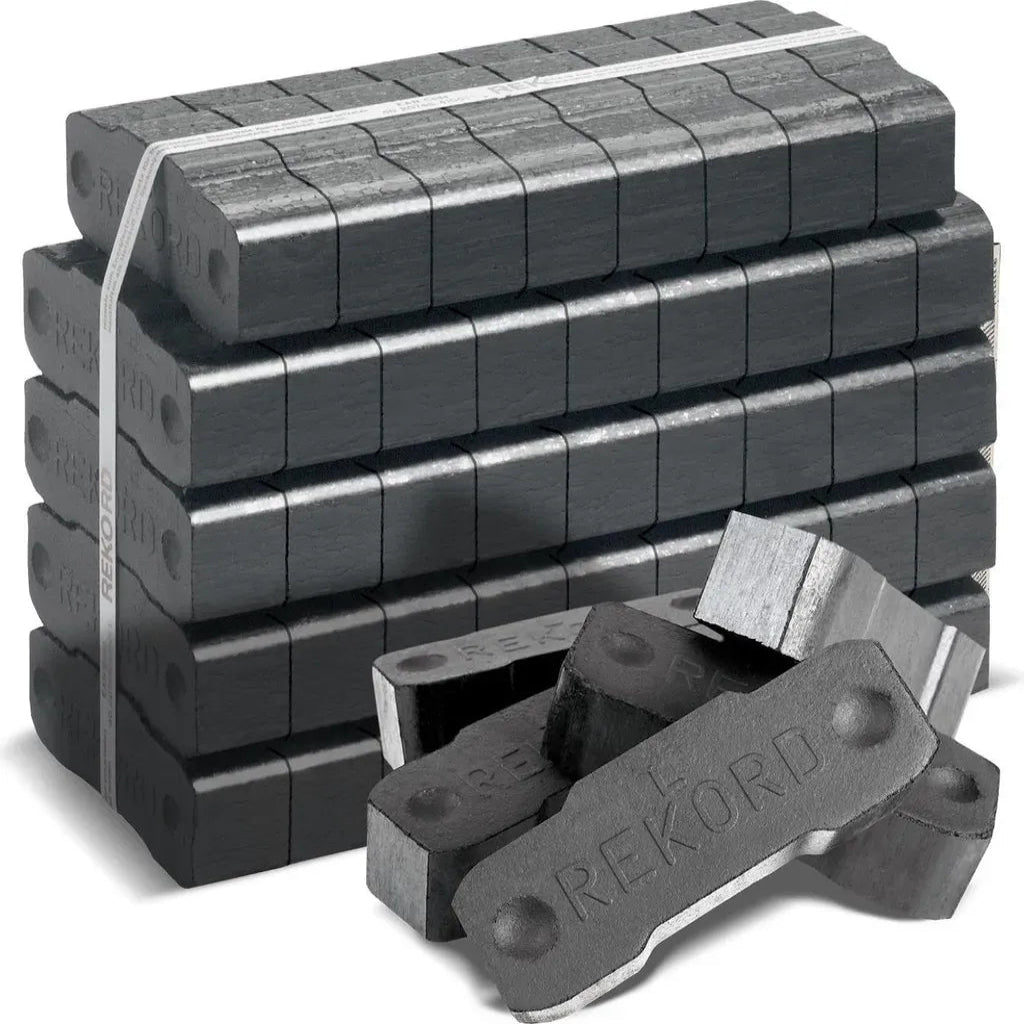 REKORD Braunkohlebriketts 1.000 kg – 40 × 25 kg