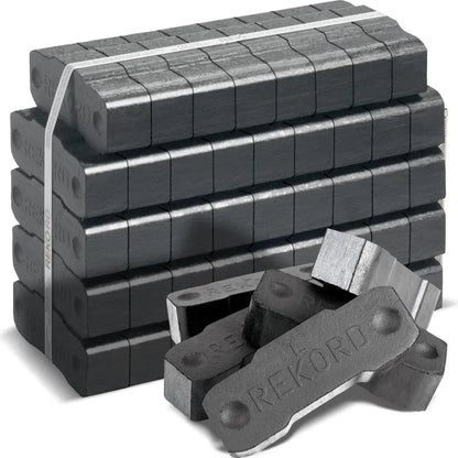 REKORD Braunkohlebriketts 1.000 kg – 40 × 25 kg