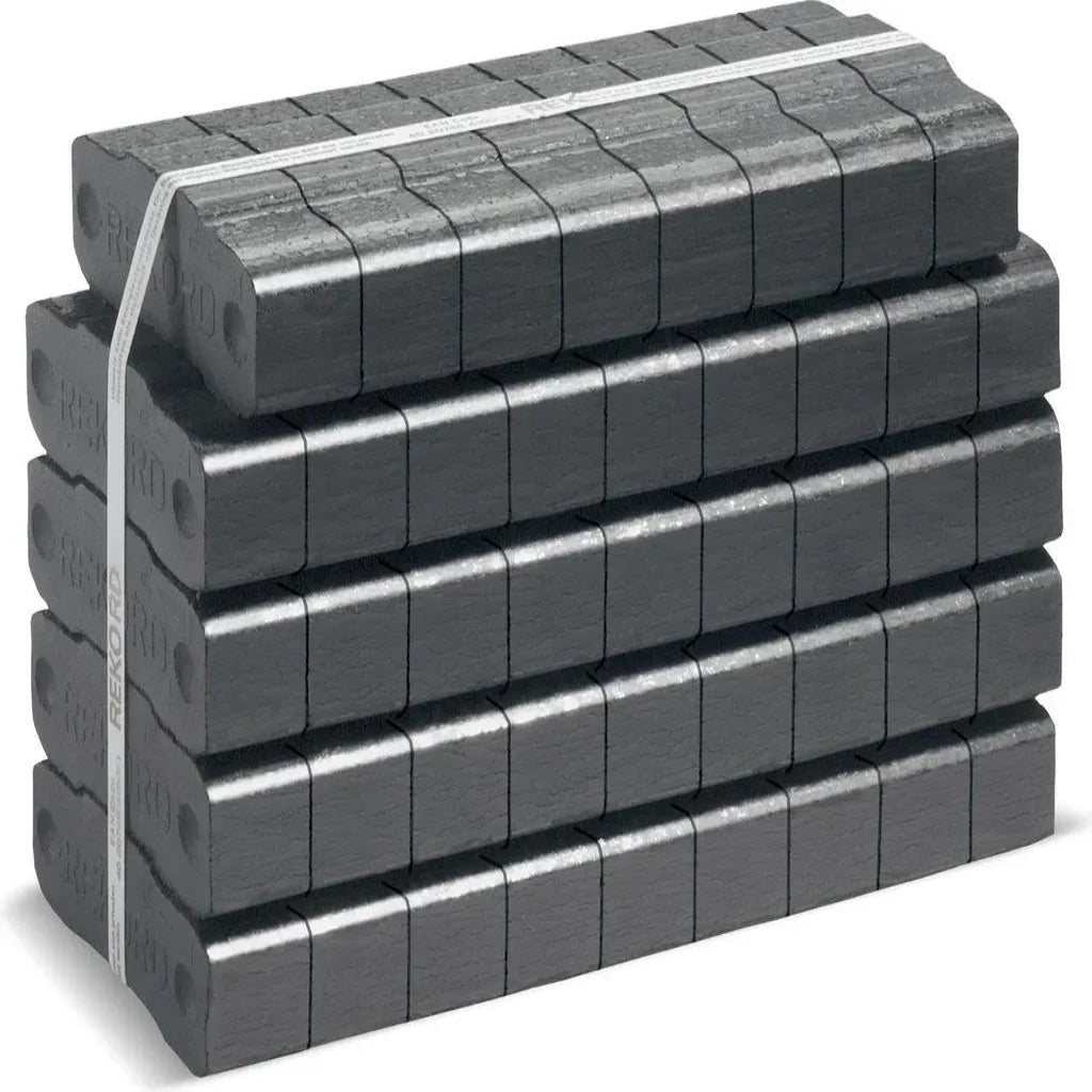 REKORD Braunkohlebriketts 1.000 kg – 40 × 25 kg